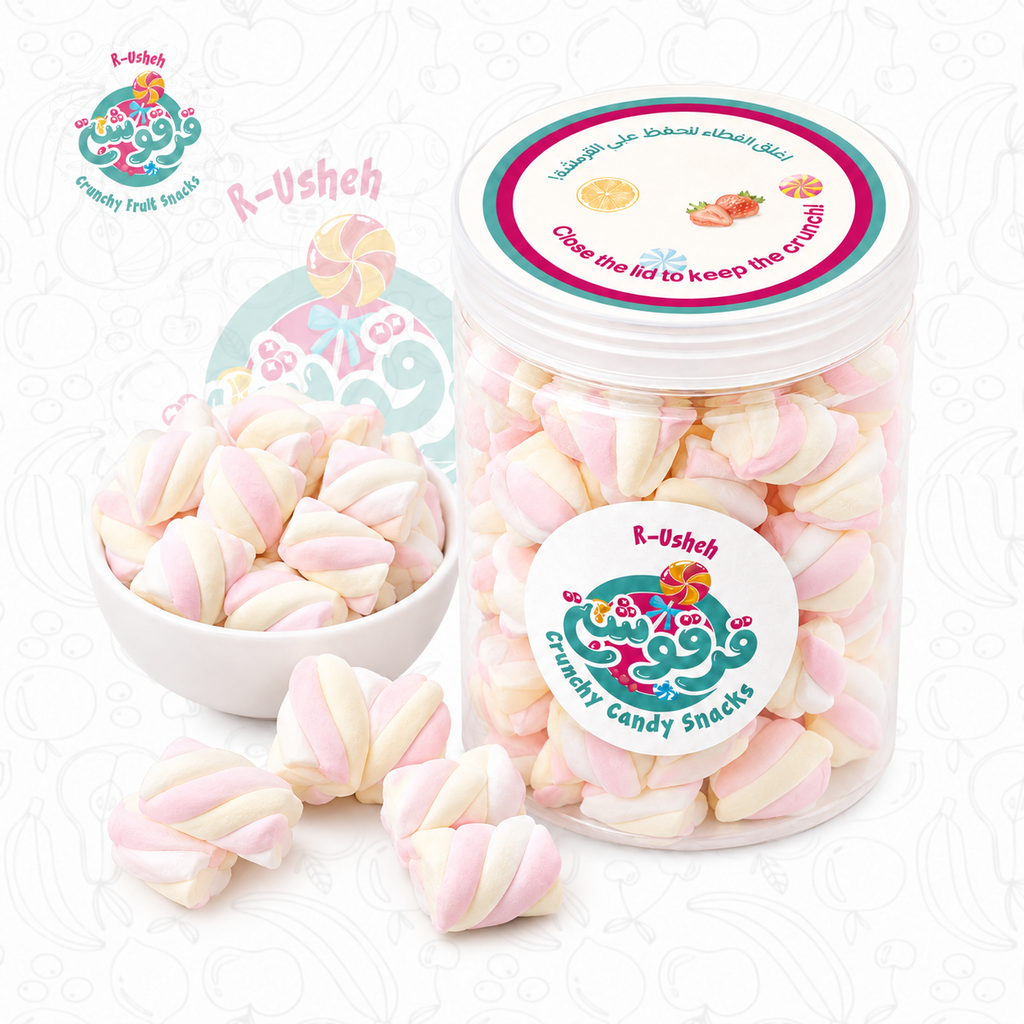 Marshmallow Crunchy Candy Snack