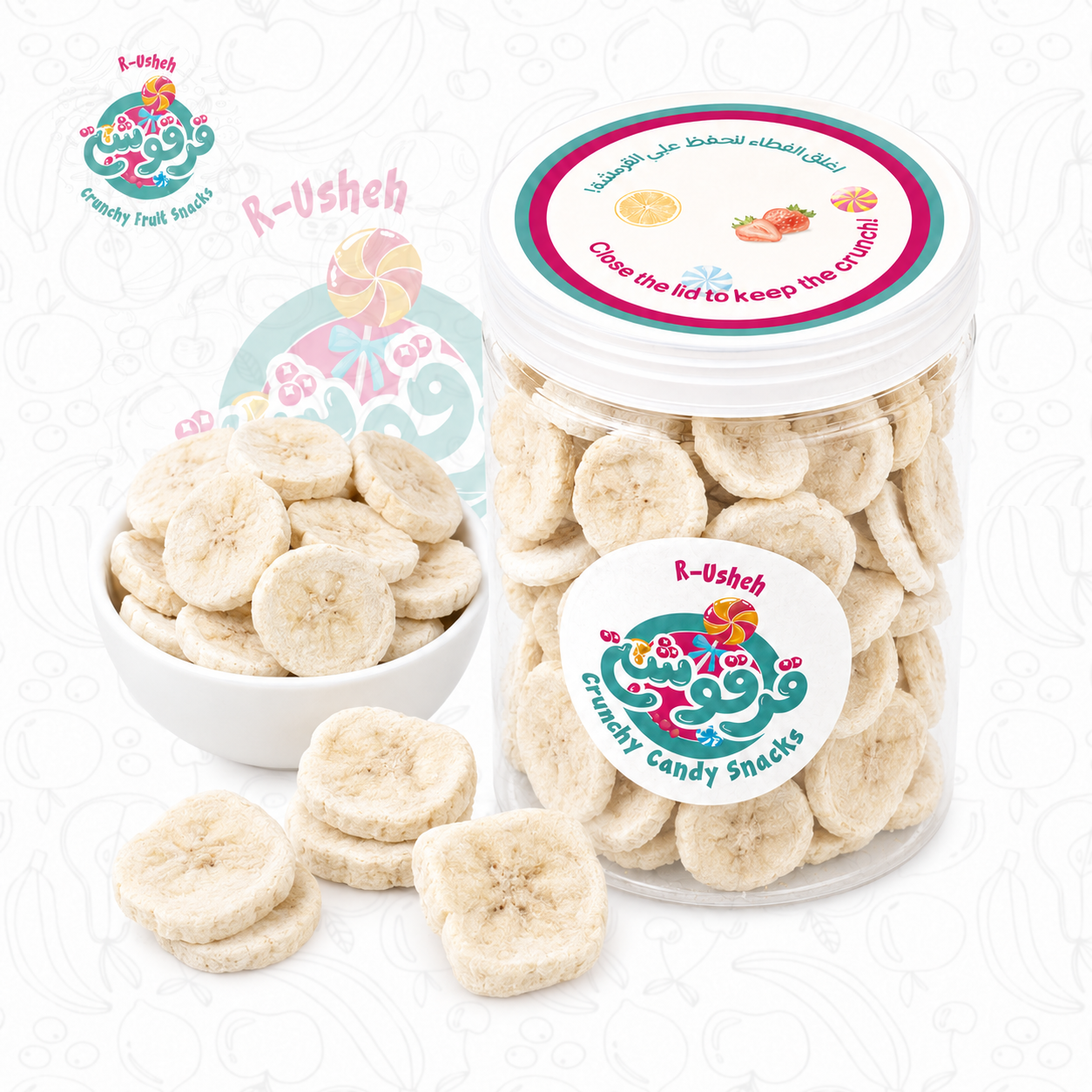 Banana Crunchy Fruit Snack