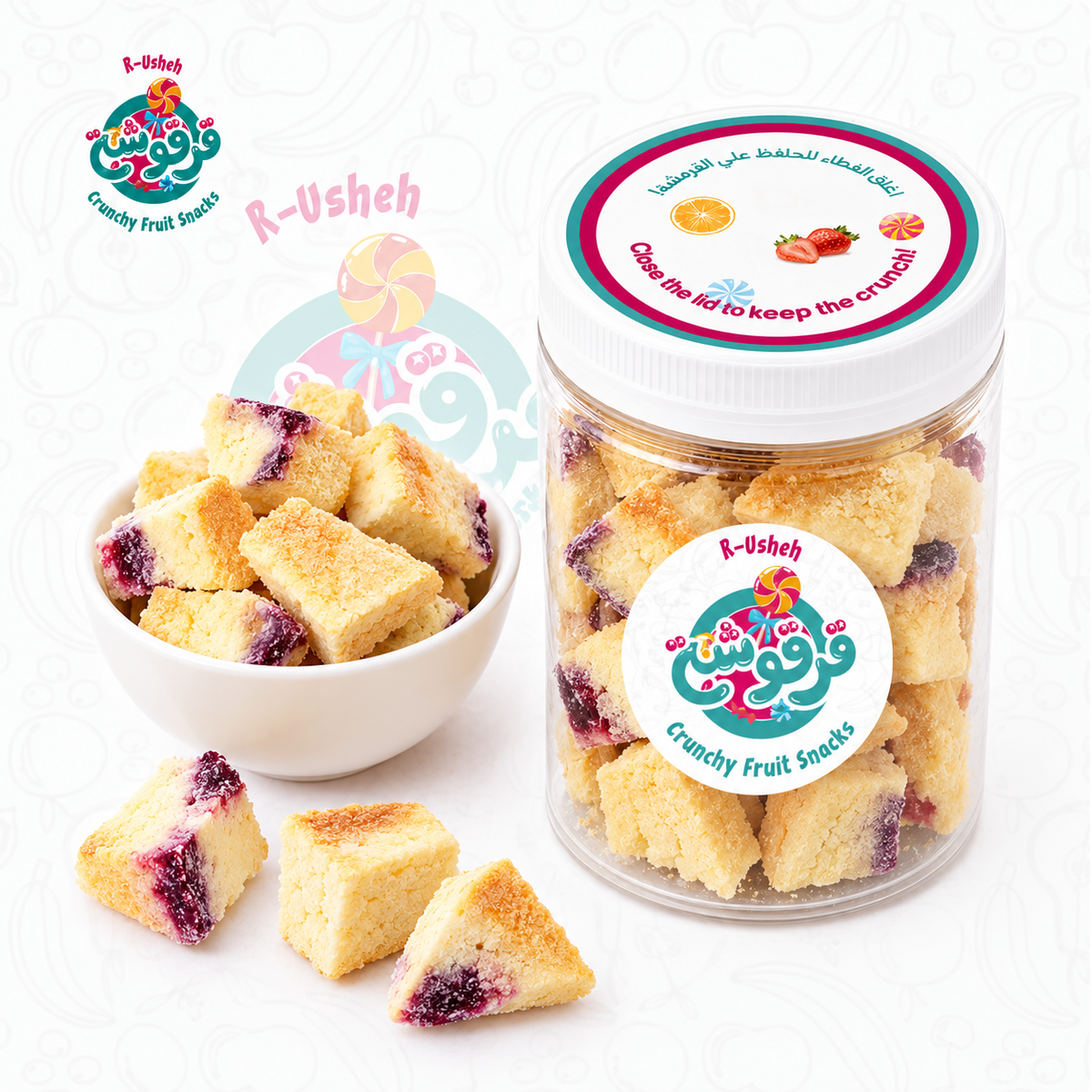 Cheese Cake Crunchy Snack / تشيز كيك مجفف بالتبريد