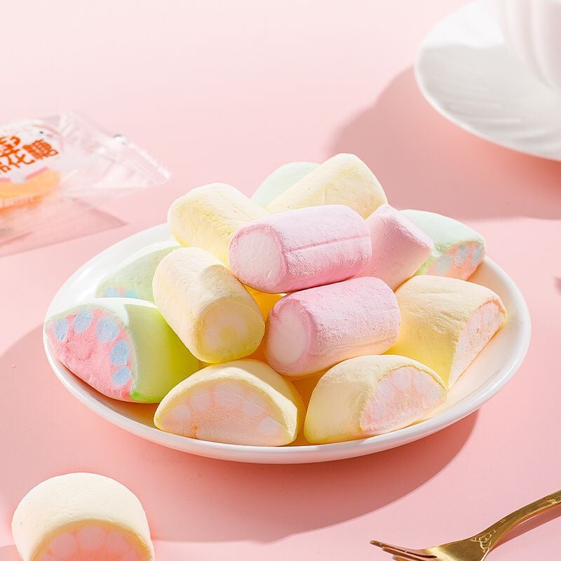Lemon Marshmallow Crunchy Candy Snack