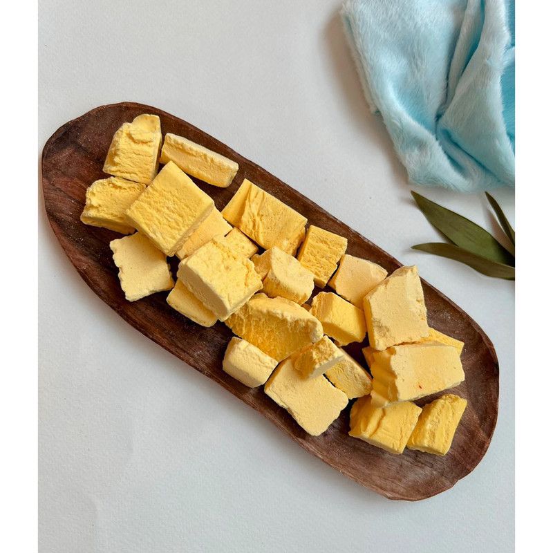 Orange Crunchy Ice Cream Snacks