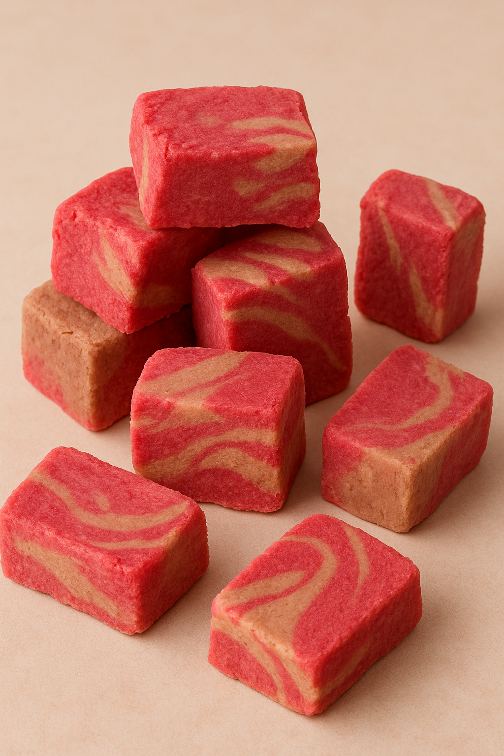 Chocolate Cherry Crunchy Ice Cream Snack