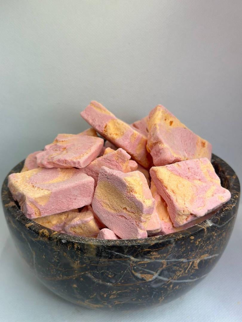 Mulberry Mango Ice Cream Crunchy Snack