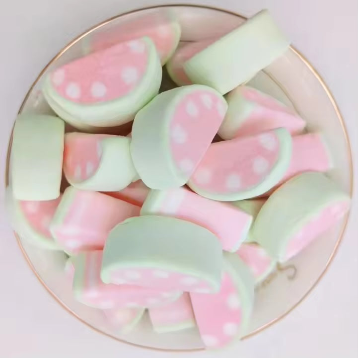 Watermelon Marshmallow Crunchy Candy Snack