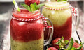Green Mojito Cocktail Crunchy Juice Snack