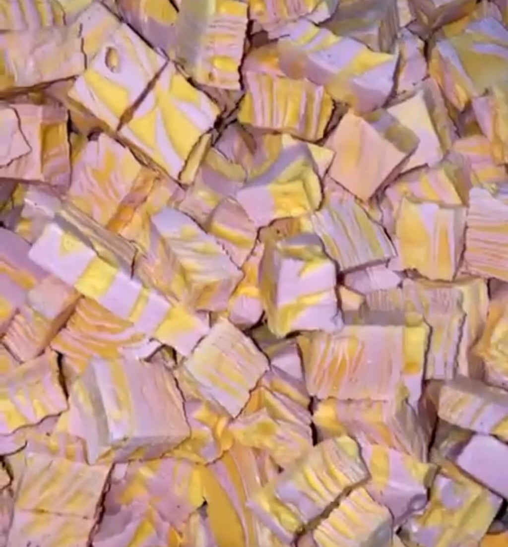Mulberry Mango Ice Cream Crunchy Snack