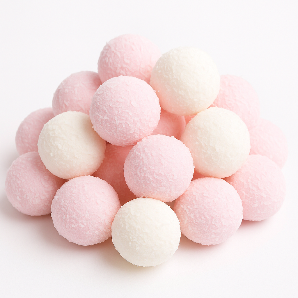 Marshmallow Coconut Crunchy Candy Snack