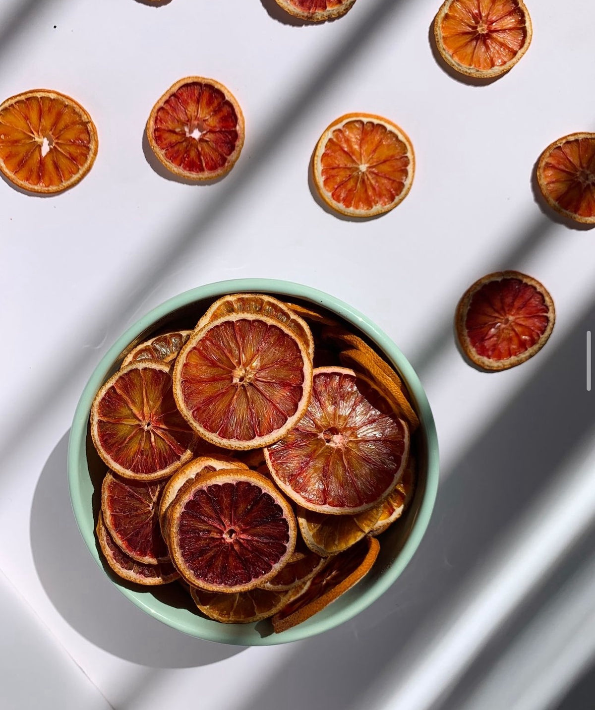 Red Orange Crunchy Fruit Snack