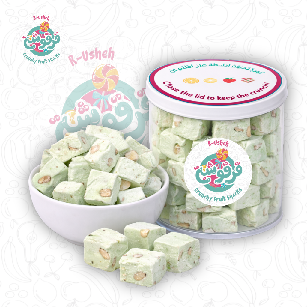 Almond pistachio Ice cream Crunchy Snack