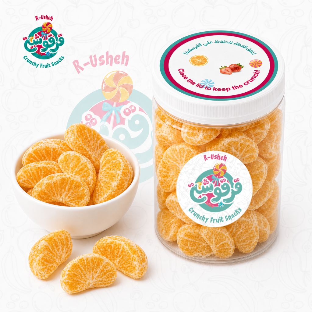 Mandarin Crunchy Fruit Snack