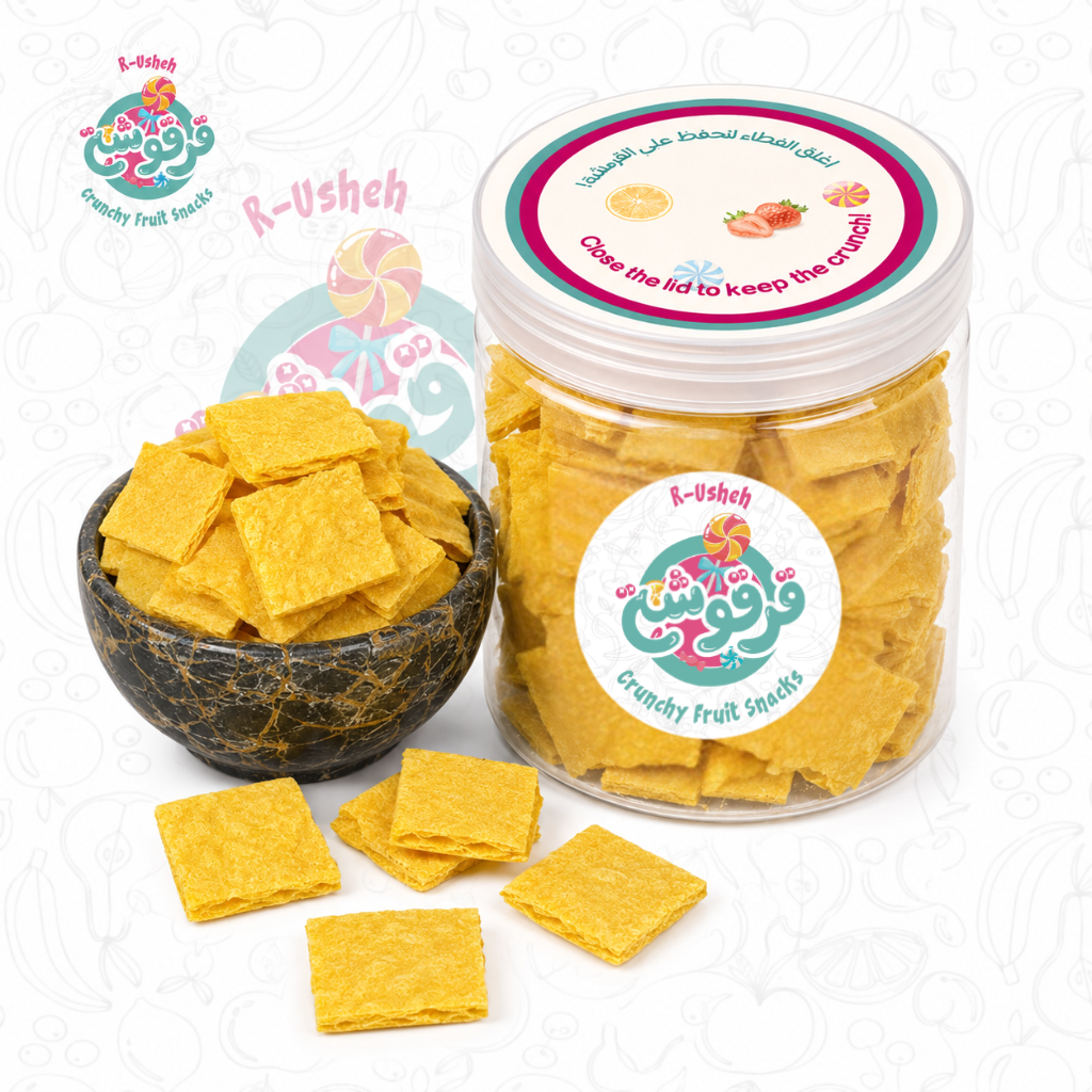 Blended Mango Crunchy Fruit Snack