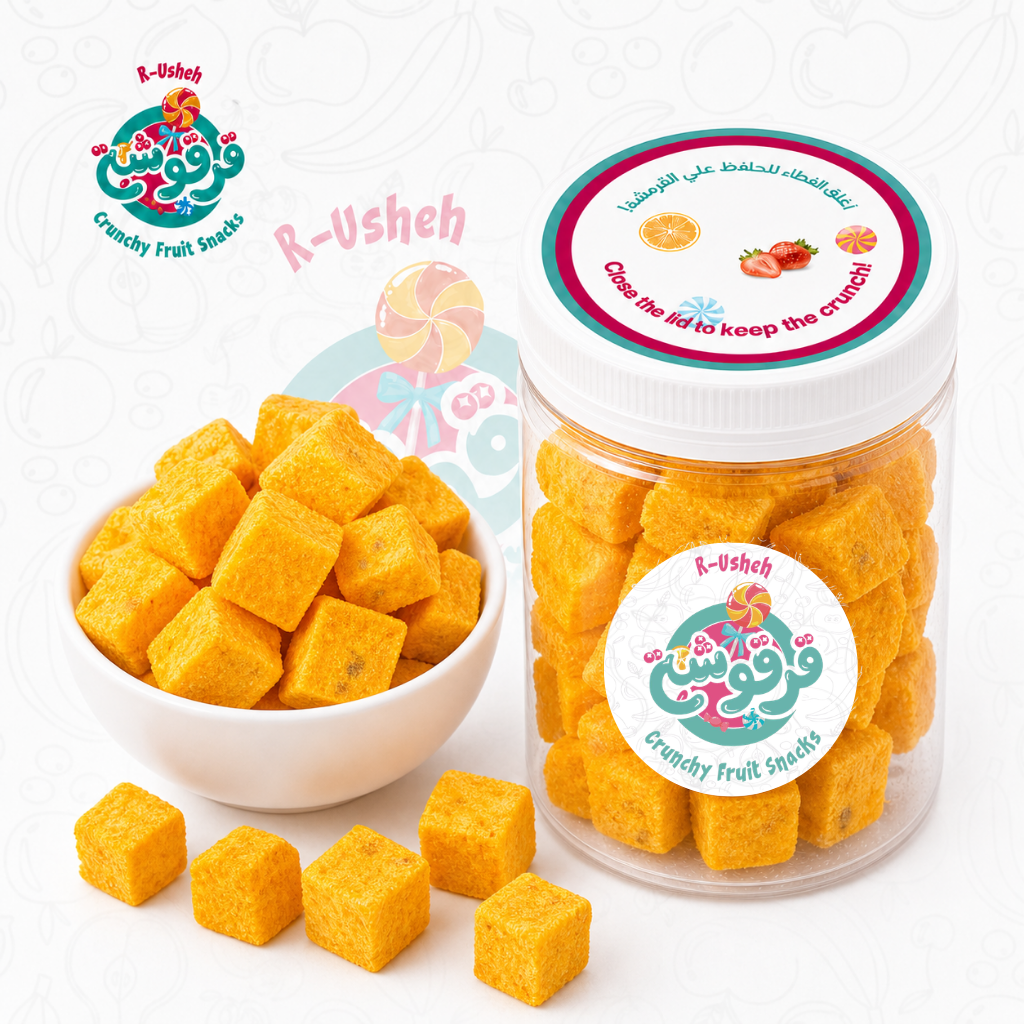 Sweet passion Fruit Crunchy Snack