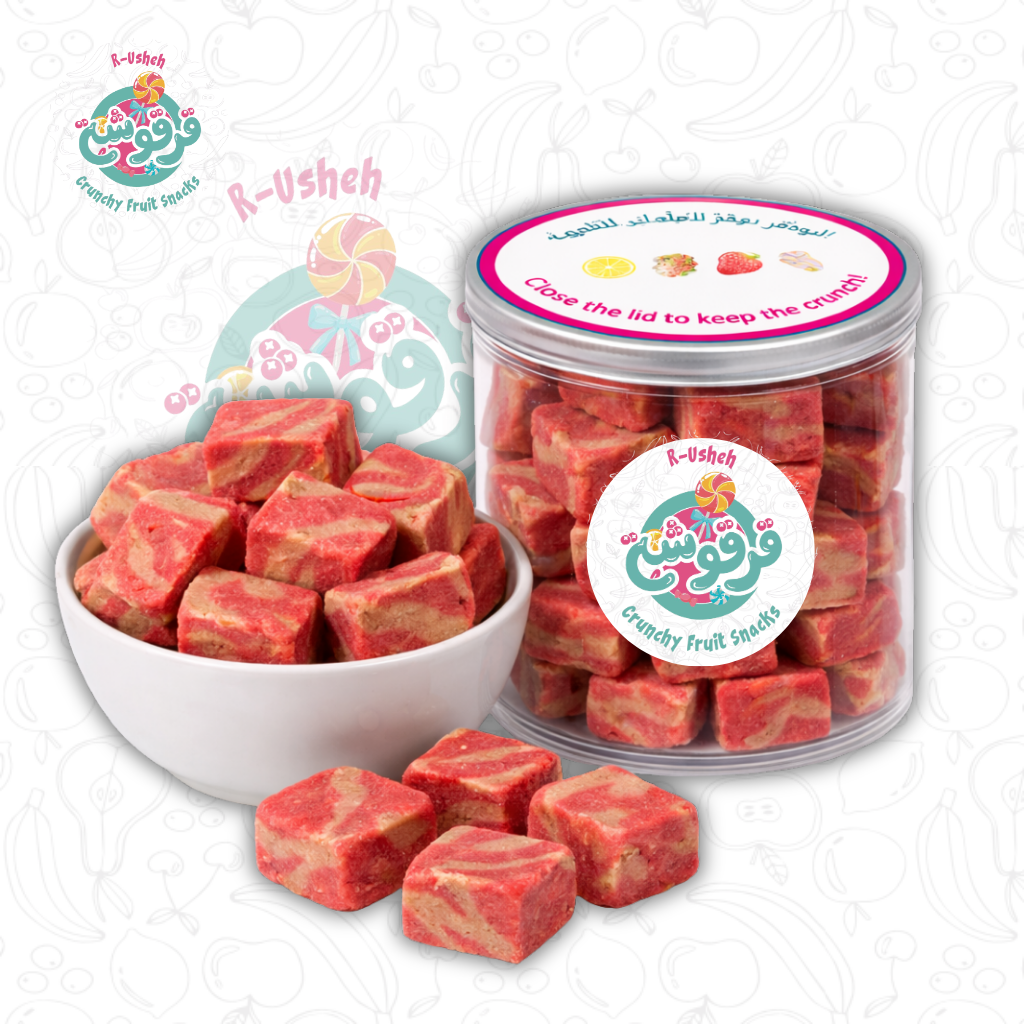 Chocolate Cherry Crunchy Ice Cream Snack
